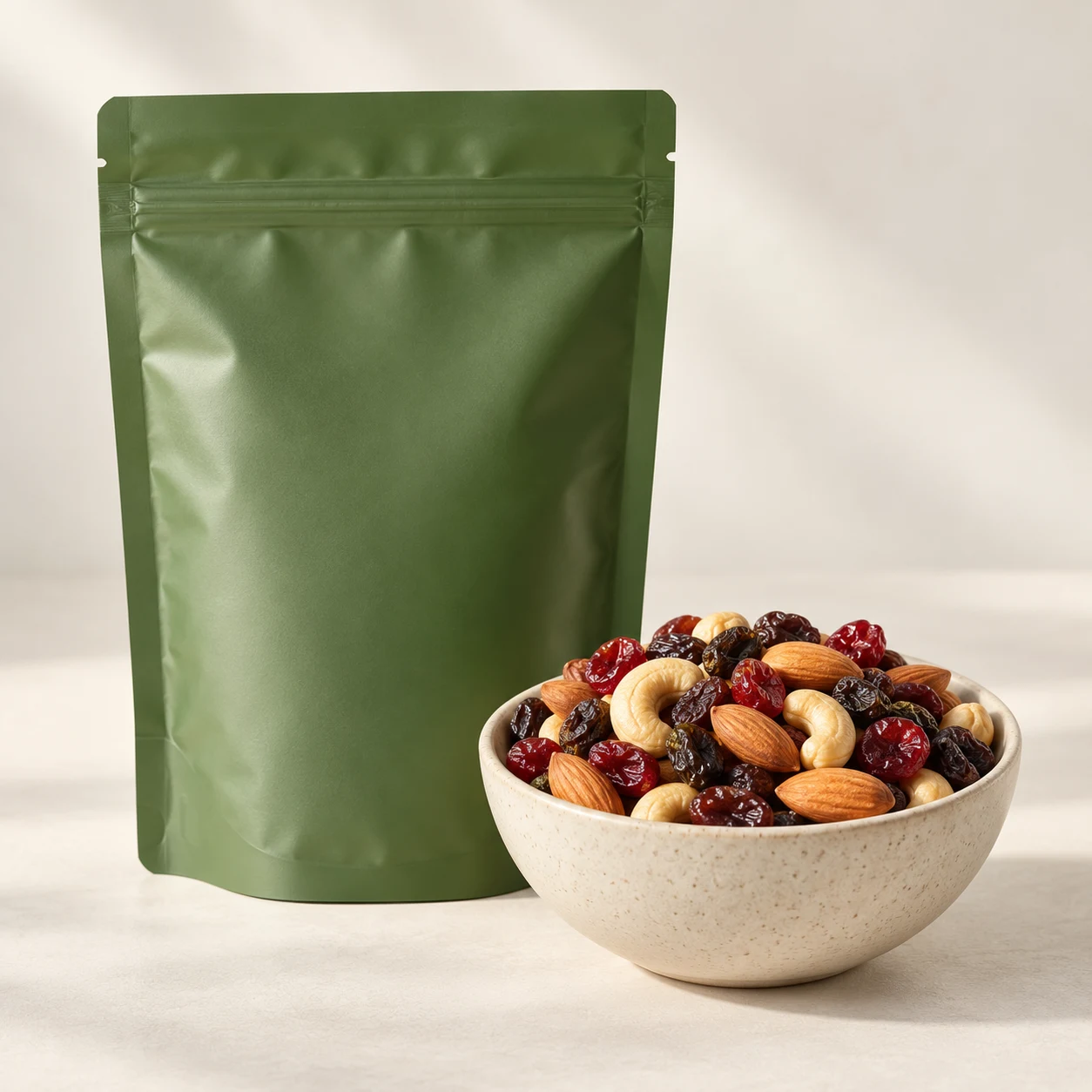 Orchard fruit and nut mix